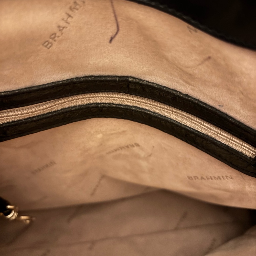 Brahmin Tuscan Tri-Texture Tote- Vintage - Picture 7 of 7